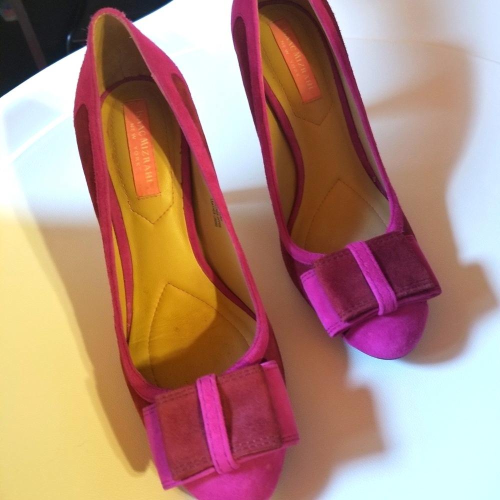 Suede pumps